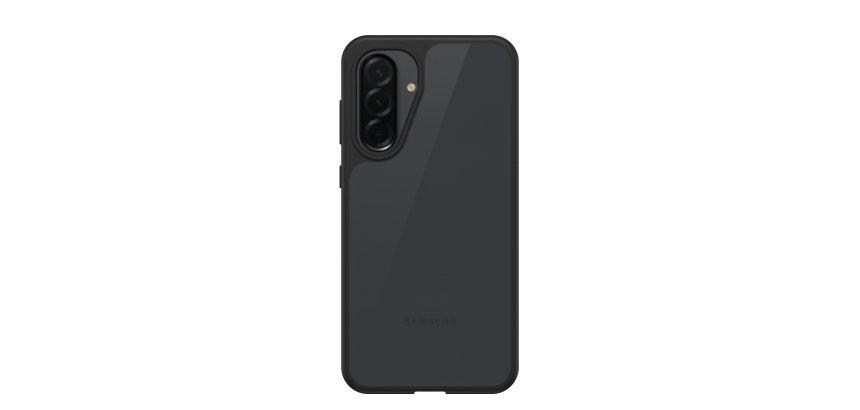 OtterBox React Series para Samsung Galaxy A36 5G, transparentee/negro