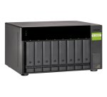 QNAP TL-D800C Boîtier de disques de stockage Boîtier disque dur/SSD Noir, Gris 2.5/3.5"