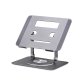 StarTech.com Support Rotatif pour PC Portable, Base Pivotante à 360&deg;, Support Rotatif pour Bureau, Hauteur et Inclinaison Réglables, Poids Max 5kg, Construction en Aluminium, Design Portable
