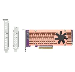QNAP QM2-2P-384A interface cards/adapter Internal M.2