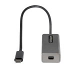 StarTech.com Adaptateur USB C vers Mini DisplayPort - Dongle Adaptateur USB-C vers mDP 4K 60Hz - Moniteur USB Type-C vers Mini DP - Convertisseur Vidéo - Fonctionne avec TB3 - Câble Attaché long de 12" - Version améliorée de CDP2MDP