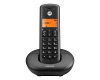 Motorola E201 Telefono DECT Identificatore di chiamata Nero