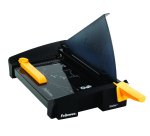 Cisaille fellowes stellar a4 capacité coupe 20f presse manuelle protection safecut coupe rabattable 127x374x603mm
