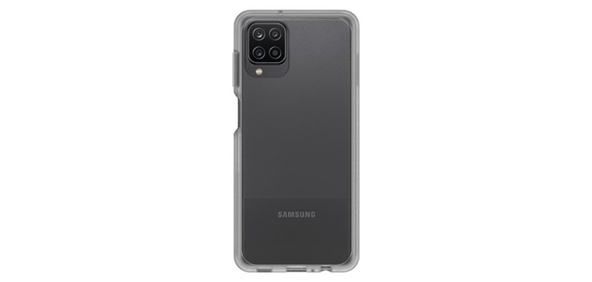 OtterBox React Series pour Samsung Galaxy A12, transparente - produits livrés sans emballage