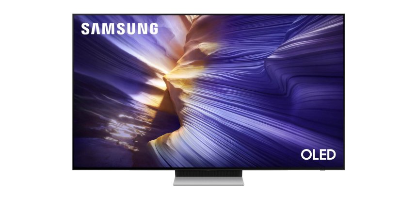 Samsung OLED AI TV 55" QE55S90FAEXZT 4K, Processore NQ4 AI Gen3, 4K AI Upscaling Pro, Schermo antiriflesso, OLED HDR, Dolby Atmos & OTS Lite, Laser Slim Design, Vision AI Smart TV, 2025
