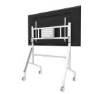 Neomounts FL50-575WH1 Support au sol mobile pour écran 65-115" - installation rapide - TÜV