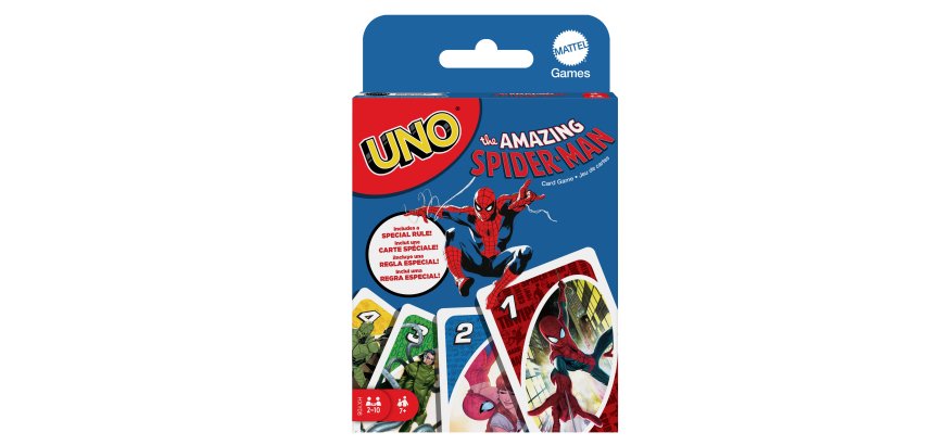 Games UNO The Amazing Spider-Man Carta da gioco Sostituzione
