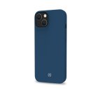 Celly Cromo funda para teléfono móvil 17 cm (6.7") Azul