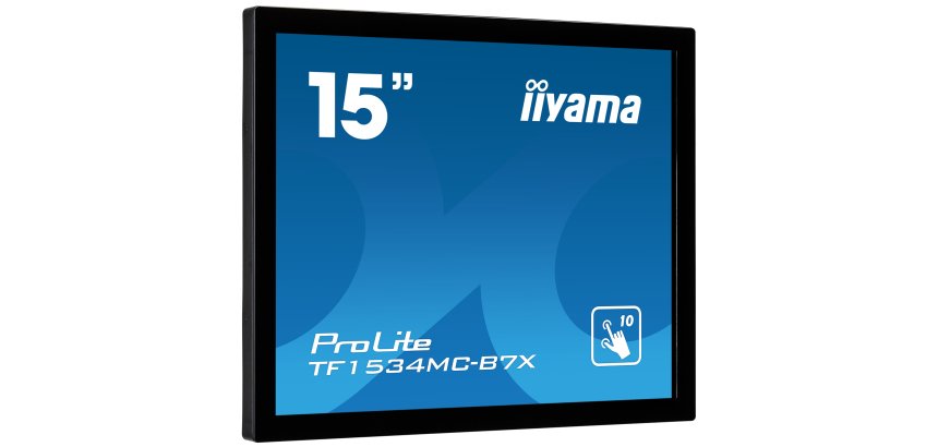 iiyama TF1534MC-B7X écran plat de PC 38,1 cm (15") 1024 x 768 pixels XGA LED Écran tactile Multi-utilisateur Noir