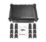 StarTech.com Supporto per Monitor con cassetto Altezza regolabile - per Display a 32" (10Kg)
