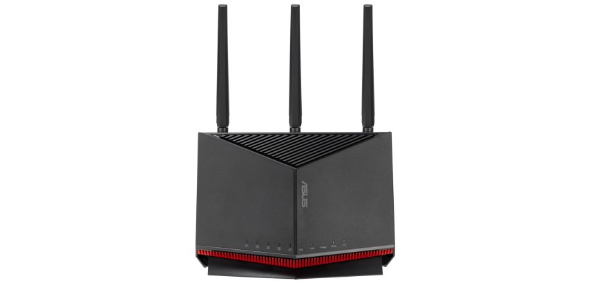 ASUS RT-BE86U router wireless 10 Gigabit Ethernet Dual-band (2.4 GHz/5 GHz) Nero
