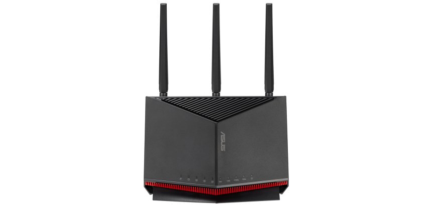 ASUS RT-BE86U wireless router 10 Gigabit Ethernet Dual-band (2.4 GHz / 5 GHz) Black