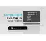 i-tec Universal Dual 4K Display Docking Station + Power Delivery 85W