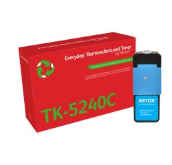 Toner rigenerato Everyday™ di Xerox Ciano compatibile con Kyocera TK-5240C, Capacità standard
