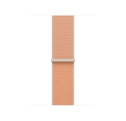 Apple MHYR4ZM/A Intelligentes Zubehör zum Tragen Band Orange Recyceltes Polyester, Recyceltes Nylon, Recyceltes Elastan