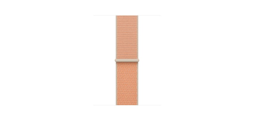 Apple MHYN4ZM/A accessoire intelligent à porter sur soi Bande Orange Polyester recyclé, Nylon recyclé, Recycled spandex