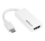 StarTech.com USB-C naar HDMI adapter - USB Type-C naar HDMI video converter - wit