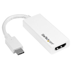 StarTech.com USB-C naar HDMI adapter - USB Type-C naar HDMI video converter - wit