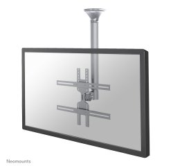 Neomounts FPMA-C400SILVER Support de plafond pour écran de 32-60" - h64-104 cm