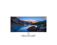 DELL UltraSharp U3824DW computer monitor 95.2 cm (37.5") 3840 x 1600 pixels Wide Quad HD+ LCD Black, Silver