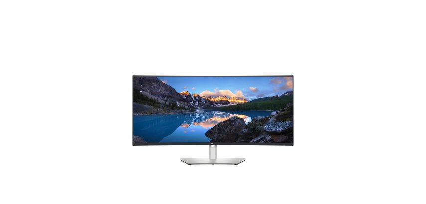 DELL UltraSharp U3824DW Flachbildschirm 95,2 cm (37,5") 3840 x 1600 Pixel Wide Quad HD+ LCD Schwarz, Silber