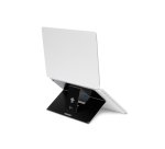 R-Go Tools Support pour ordinateur portable R-Go Riser Attachable, réglable, intégré à votre ordinateur portable, aluminium, noir