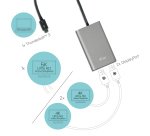 i-tec Video adattatore Thunderbolt 3 Dual DP