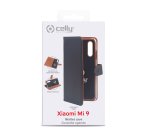 Celly Wally custodia per cellulare 14,7 cm (5.8") Custodia a libro Nero, Marrone