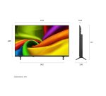LG NANO 4K UHD AI 50NU850B6LA 127 cm (50") 4K Ultra HD Smart TV Wifi Negro