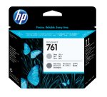 HP 761 - gris, gris foncé - tête d'impression