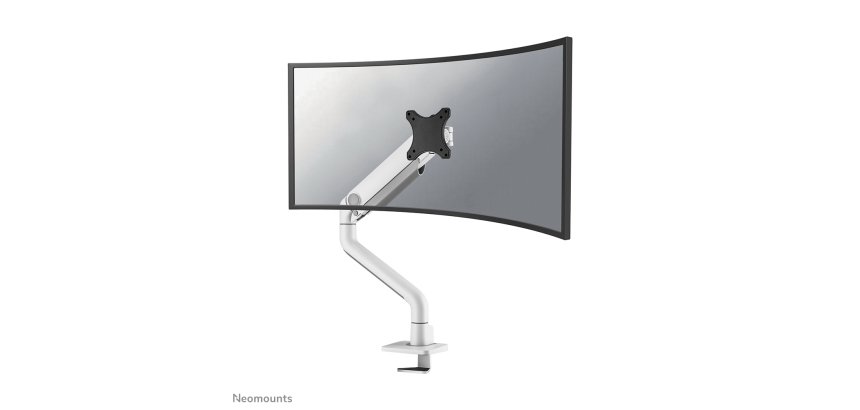 Neomounts DS70S-950WH1 Monitor arm 17-49" - gas spring - Topfix - 180°-stop