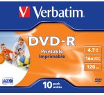 Verbatim 43521 blank DVD 4.7 GB DVD-R 10 pc(s)
