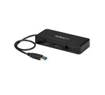 StarTech.com USB auf Dual-DisplayPort Mini Dock mit GbE LAN - Dual 4K 60 Hz