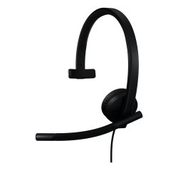 Logitech H570e Casque Avec fil Arceau Bureau/Centre d'appels USB Type-C Noir