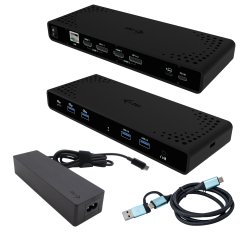 i-tec Universal Dual 4K Display Docking Station + Power Delivery 85W