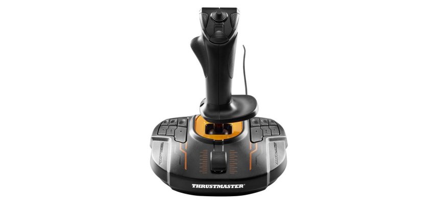Thrustmaster T.16000M FCS Black, Orange USB Flightstick Analogue / Digital PC