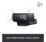 Logitech C920 Pro HD webcam 3 MP 1920 x 1080 pixels USB Noir