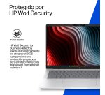 HP EliteBook X G2a 14 inch Notebook Next Gen AI PC Wolf Pro Security Edition Copilot+ PC AMD Ryzen AI 5 Portátil 35,6 cm (14") WUXGA 32 GB LPDDR5x-SDRAM 512 GB SSD Wi-Fi 7 (802.11be) Windows 11 Pro Plata