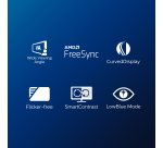 Philips E Line 322E1C/00 écran plat de PC 80 cm (31.5") 1920 x 1080 pixels Full HD LCD Noir