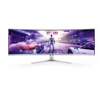 Philips Evnia 8000 49M2C8900L/00 écran plat de PC 124,2 cm (48.9") 5120 x 1440 pixels Dual QHD QD-OLED Blanc