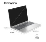 HP EliteBook 6 G2a 16 inch Notebook Next Gen AI PC Wolf Pro Security Edition Copilot+ PC AMD Ryzen AI 7 Computer portatile 40,6 cm (16") WUXGA 16 GB DDR5-SDRAM 512 GB SSD Wi-Fi 7 (802.11be) Windows 11 Pro Argento