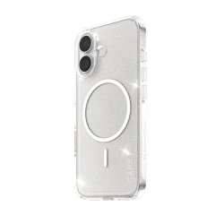 PanzerGlass CARE™ by ® Star Lit Case w. White MagSafe iPhone 17 mobiele telefoon behuizingen Hoes Transparant