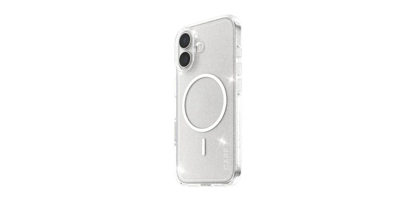 PanzerGlass CARE™ by ® Star Lit Case w. White MagSafe iPhone 17 protective phone case Transparent Cover