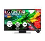 LG QNED evo AI 50QNED86A6C TV Serie QNED86 50'' 4K, a7 Gen8, HDR10, 20W, 3 HDMI con Game Optimizer, Smart TV WebOS 25