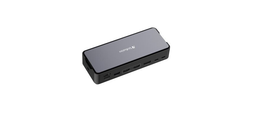 Verbatim CDS-15S Wired USB 3.2 Gen 1 (3.1 Gen 1) Type-C Black, Grey