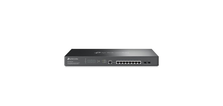 TP-Link Omada SG3210XHP-M2 commutateur réseau Géré L2+ 2.5G Ethernet (100/1000/2500) Connexion Ethernet, supportant l'alimentation via ce port (PoE) 1U Noir