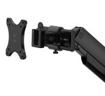 Neomounts DS65S-950BL2 Support d'écran à fixer 24-34" - ressort à gaz - Topfix - multiréglable - arrêt 180°