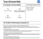 HP Z2 G1i Intel Core Ultra 9 285 32 Go DDR5-SDRAM 1 To SSD NVIDIA RTX 2000 Ada Windows 11 Pro Mini PC Station de travail AI Workstation, AI PC Noir