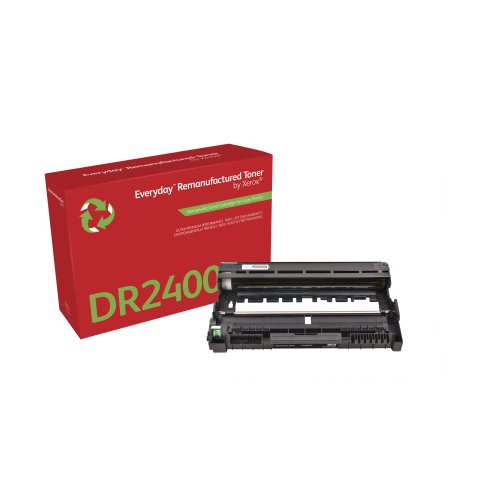 Xerox Unidad de imagen Everyday™ Mono remanufacturada de es compatible con Brother DR2400, Capacidad estándar