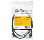 StarTech.com 2m USB-A auf USB-C Ladekabel - Dauerhaftes USB 2.0 auf USB Typ-C Datenübertragungs- und Schnellladekabel - Robuster TPE-Mantel Aramidfaser, M/M, 3A - Schwarz